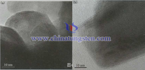 850℃下二硫化鉬納米片TEM