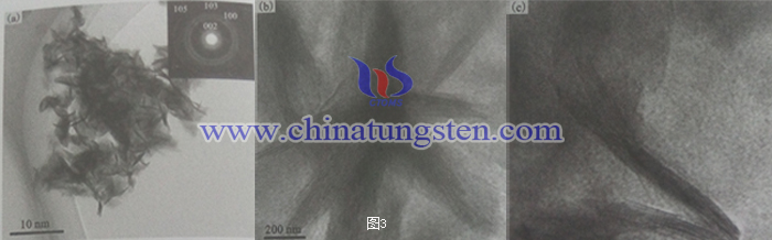 二硫化鉬納米片TEM